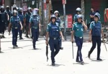 আ.লীগের প্রতিষ্ঠাবার্ষিকীতে সংঘাতের শঙ্কা, সারাদেশে সতর্ক পুলিশ